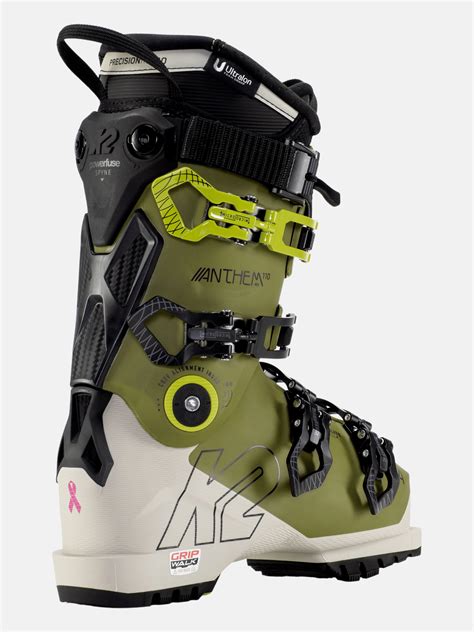 k2 anthem 110 lv|K2 Anthem 110 LV Gripwalk Women's Ski Boots Green.